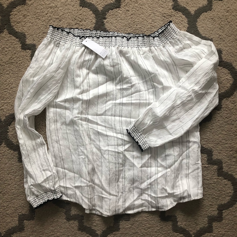 White House Black Market off shoulder top